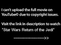 Star Wars Return of the Jedi, PART 1 /9,WATCH full film/movie online part1