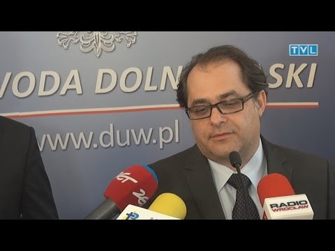 Click to View : Konferencja wodna we Wrocławiu 3 marca 2016 roku wypowiedź Wojewody Dolnośląskiego - Pawła Hreniaka i Ministra GMiŻW - Marka Gróbarczyka