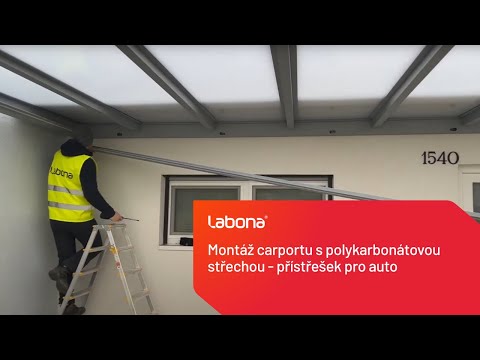 Montáž carportu s polykarbonátovou střechou