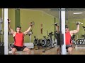 Polea tras nuca (Lat pull back)