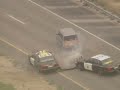 Caught On Tape: A female driver led police officers on a high-speed 100 mph car chase for over an hour across several roads and highways throughout Orange County, California.