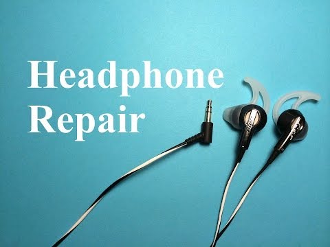 how to repair earbuds wires