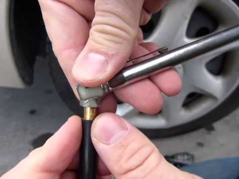 how to read a tire pressure gauge