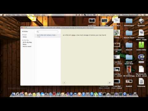 how to check memory on mac