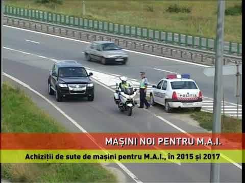 Mașini de peste șase milioane de euro, pentru M.A.I.