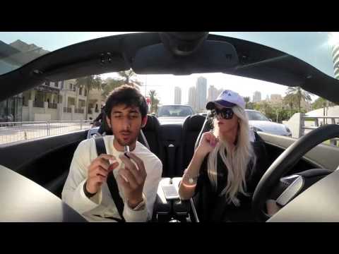 My Bentley ride with the Emirati Comedian - BinBaz!!!