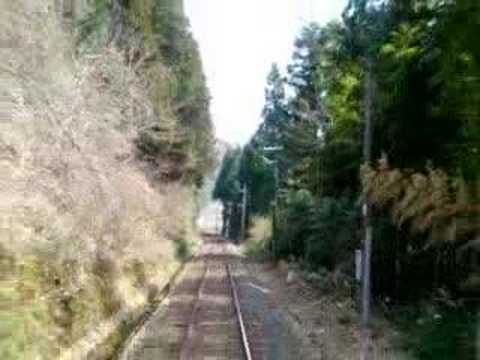 JR木次線 三段式スイッチバック（出雲坂根→三井野原）