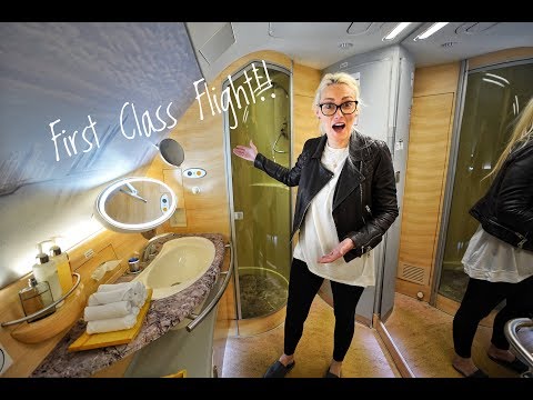 Taking A Shower On An Airplane!