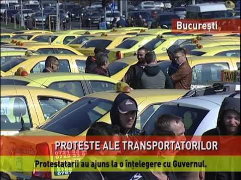 Proteste ale transportatorilor