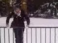 dummes m�dchen kleter �bern zaun^^