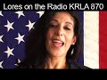 Lores Rizkalla Live on KRLA 870am Talk Radio