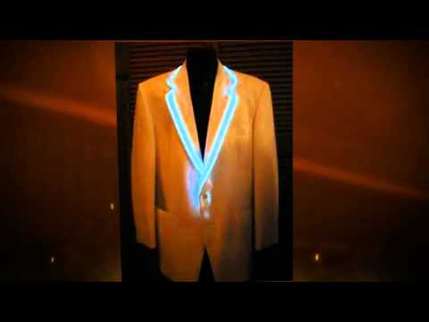 how to fasten el wire to clothing