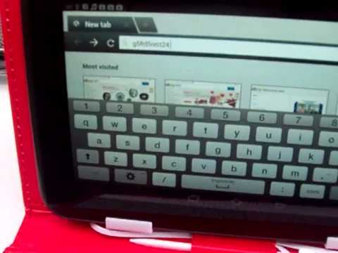 how to connect a usb keyboard to android tablet