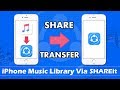 How To Share/Transfer Music From iPhone Music Library via SHAREit (Without Computer) How To Share/Transfer Music From iPhone Music Library via SHAREit (Without Computer)