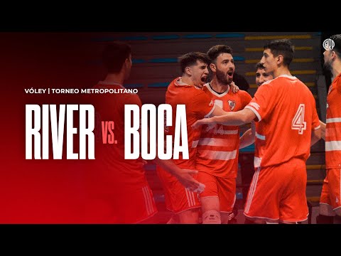 River vs. Boca [VÓLEY MASCULINO - EN VIVO]