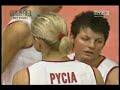 Volley-Ball Euro 2005 (Croatia) - Final - Poland VS Italia - set 1 part3/3 siatkówka kobiet złotka