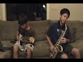 JerryC's Rock Canon D - Sax & Guitar Duet