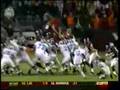 Tapp blocks a Conner Barth Field Goal vs UNC