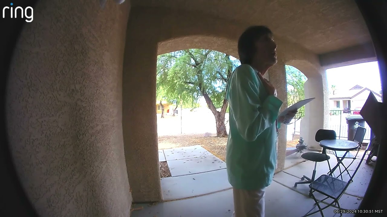 Awkward Moment Caught On Doorbell Camera Creates Teachable Moment For ...
