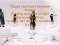 Mariah Carey - All i want for christmas is You! (Karaoke V) Mariah Carey - All i want for christmas is You! (Karaoke V)
