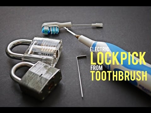 Make an Electric Lockpick from an Electric Tootbrush Make an Electric Lockpick from an Electric Tootbrush