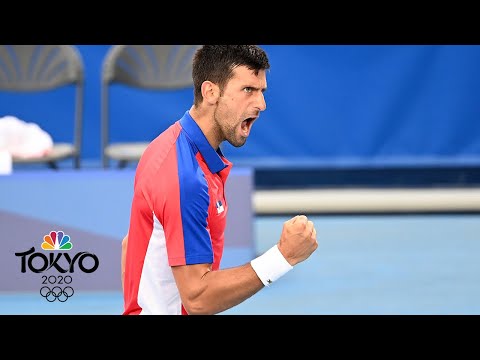 Novak Djokovic cruises into third round of men's tennis tournament | Tokyo Olympics | NBC Sports