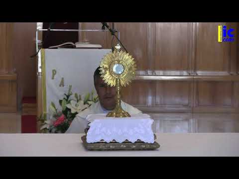 Exposición del Santísimo Sacramento en Punta del Caimán.