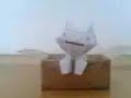 Cat in Box Papercraft
