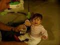 Mya Nov 08 drinking from glass