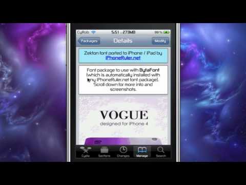 how to remove bytafont