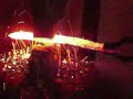 Chainsaw Damascus Forging