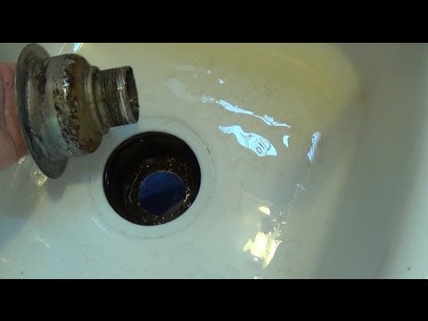 how to sink strainer