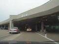 Driving into Nashville International Airport