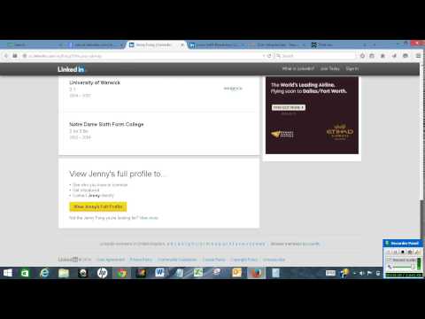 how to x ray search linkedin