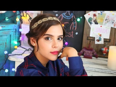 3 PEINADOS PARA ESTAS FIESTAS %E2%99%A5 - Yuya