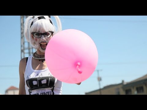 markdayresponse - Angela Mae and some balloon beer girls, at the Lagunitas Beer Circus in Portland....