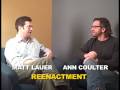 videos de Break Room Live: Coulter Meets Lauer (A Dramatization).