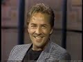 Don Johnson dans le Late Night (11 juin 1985)