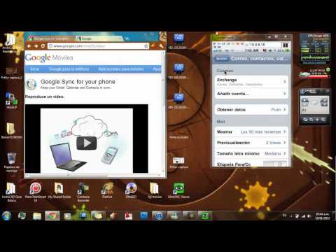 how to sync htc snap with outlook