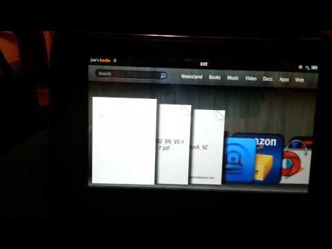 how to locate downloads on kindle fire