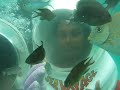 under water walk