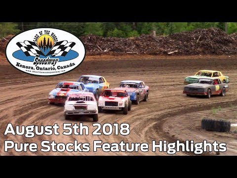 August 5, 2018 Pure Stocks Feature (To Lap 9)