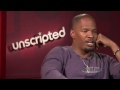 jessica biel and jamie foxx interview each other and answer questions from viewers about their movie, valentine's day.