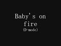 Brian eno - Baby's on fire (no video) D-mode