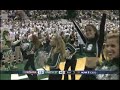 Michigan State Spartans Basketball vs Indiana 2008 : Bodies