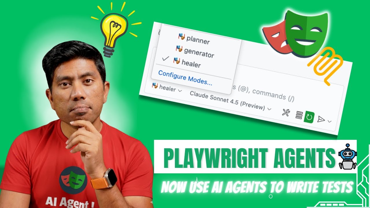 Playwright Agents: AI Plans, Writes & Fixes Your Tests Automatically! 🎭