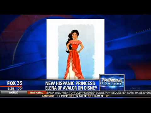 Disney Introduces First Latina Princess (VIDEO)