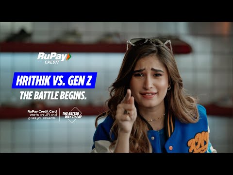 RuPay-Hrithik Vs GenZ SirBro Add Slay To Your Pay