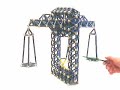 Dynamic Geomag: Hanging Pan Scale