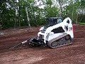 Bobcat T190 trenching